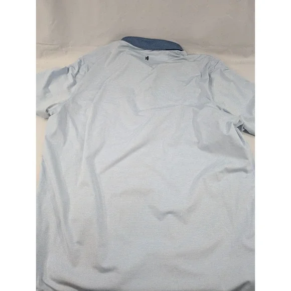 Johnnie O Shirt Mens XXL Blue UCLA Bruins Performance Polo Striped  Preppy - Picture 7 of 7